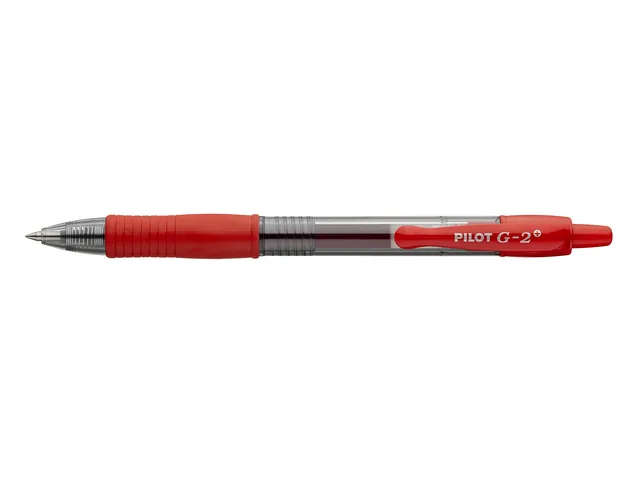 Gelschrijver PILOT BL-G2+-5 F rood