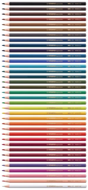 Kleurpotlood STABILO 1624 aquacolor Arty 12st ass