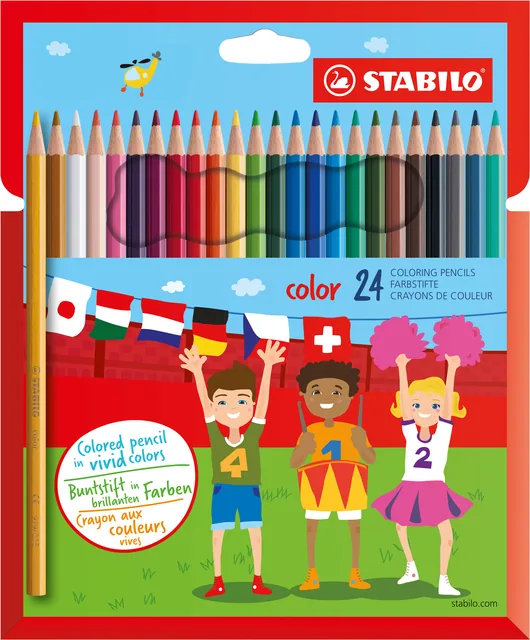 Kleurpotlood STABILO 979 color 24st assorti