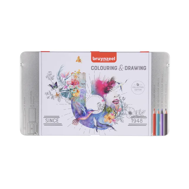 Tekenset Bruynzeel Creatives set 70 delen