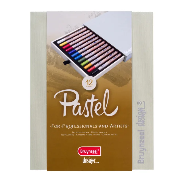 Pastelpotlood Bruynzeel Design 12st assorti