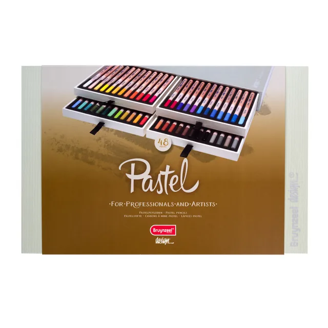 Pastelpotlood Bruynzeel Design 48 stuks assorti