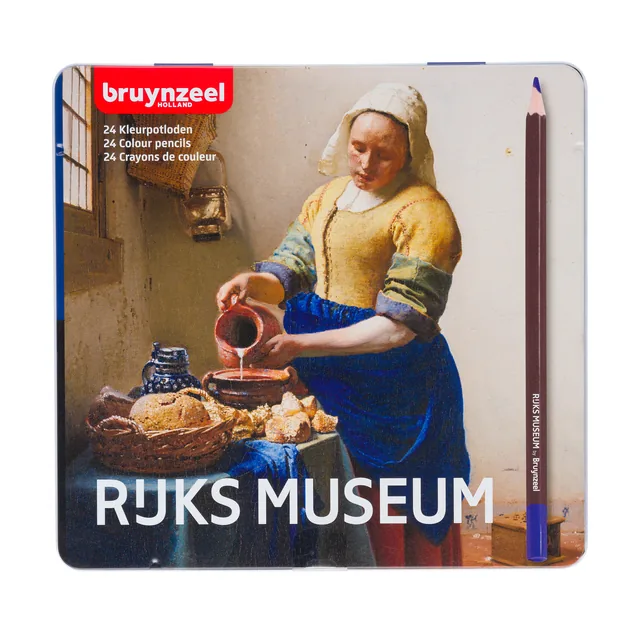 Kleurpotlood Bruynzeel Rijksmuseum Vermeer 24x ass