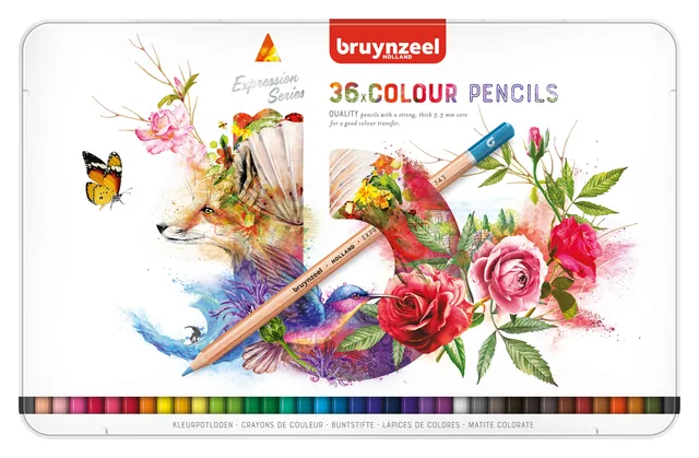 Kleurpotlood Bruynzeel Expression blik 36st ass