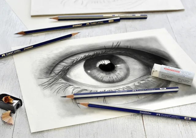 Potlood Faber-Castell GF 6 hardheden 8-delig