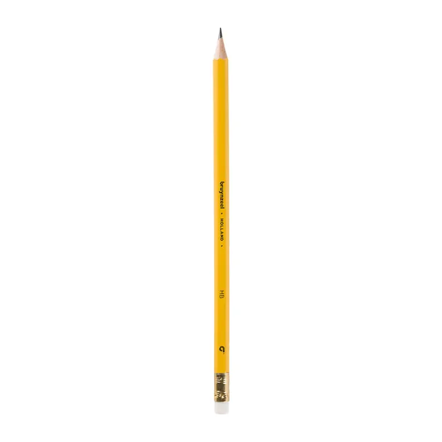 Potlood Bruynzeel Burotek HB met gum