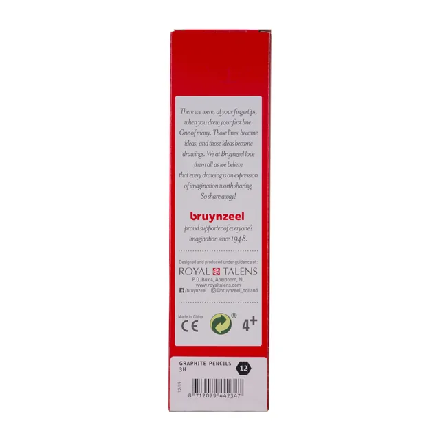 Potlood Bruynzeel Burotek 3H