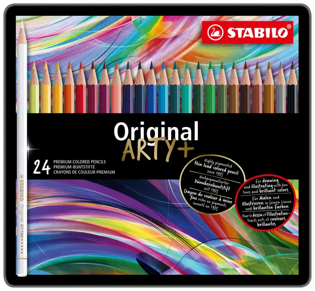 Kleurpotlood STABILO 8774 Original Arty 24st ass