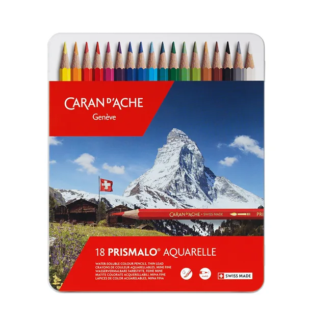 Kleurpotlood Caran d Ache Prismalo 18st ass