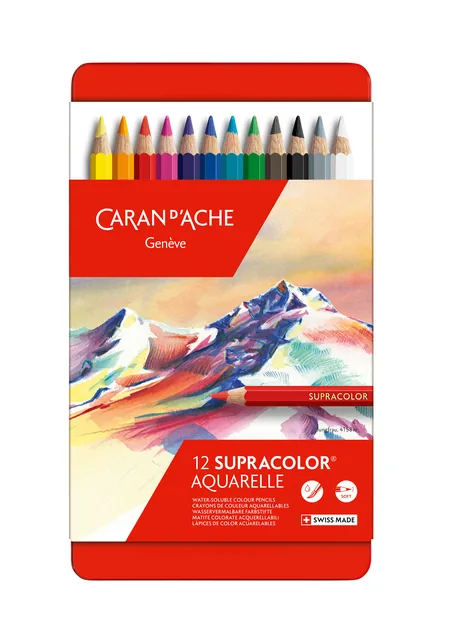 Kleurpotlood Caran d Ache Supracolor 12st ass