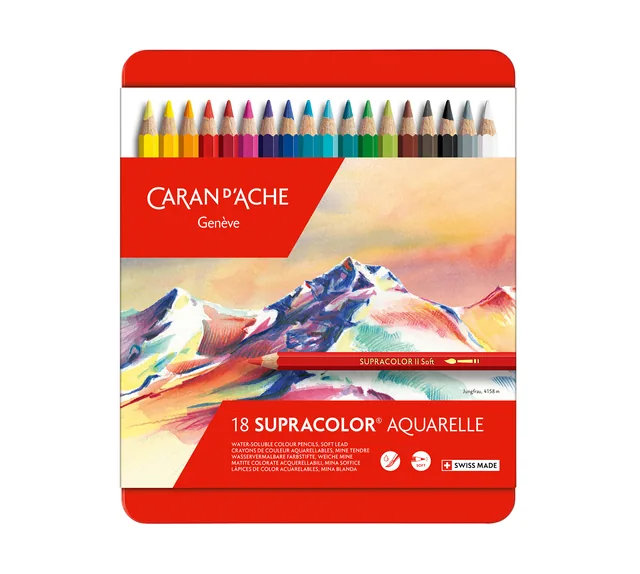 Kleurpotlood Caran d Ache Supracolor 18st ass