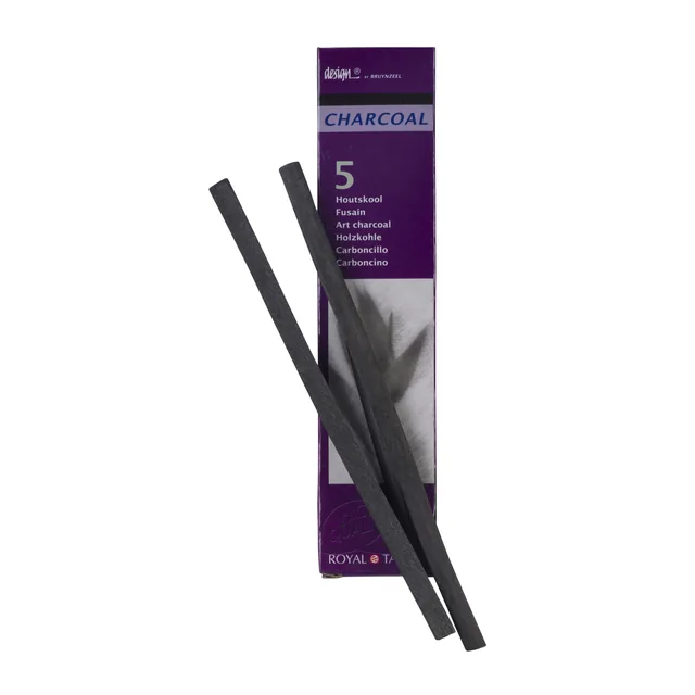 Houtskool Bruynzeel Design set 5 stuks