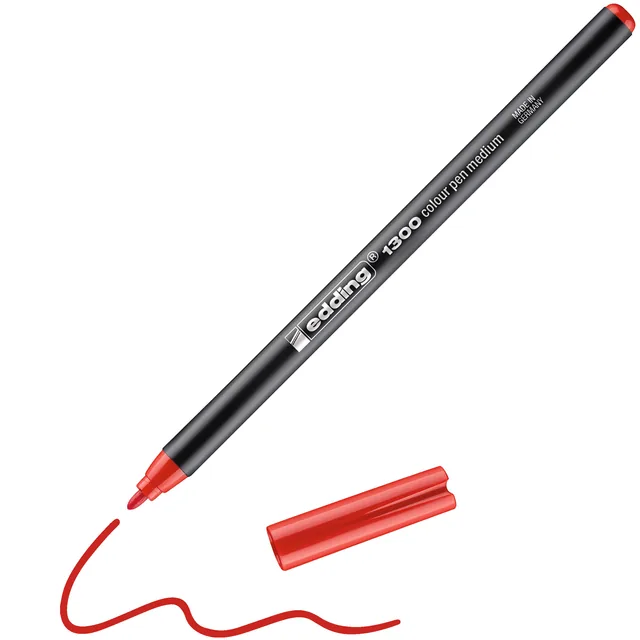 Fineliner edding 1300 M rood