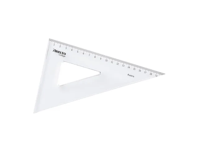 Driehoek Aristo 23620 200mm 60 graden kunststof