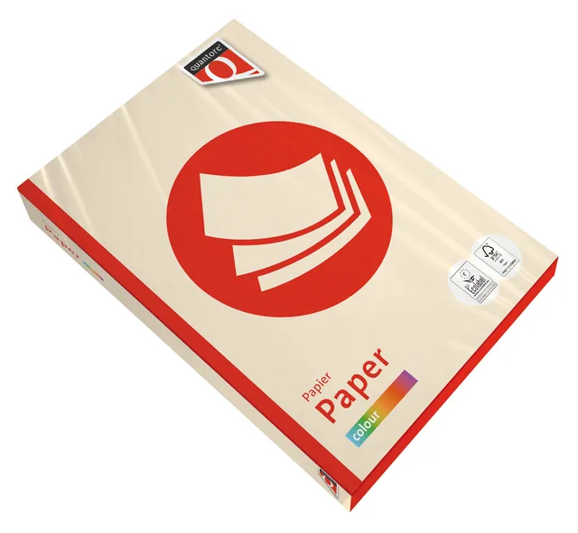 Kopieerpapier Quantore Colour A4 160gr creme