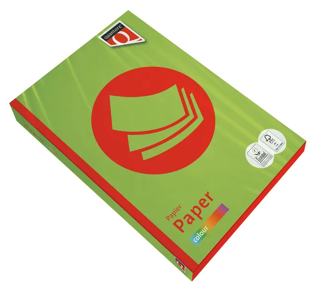 Kopieerpapier Quantore Colour A4 120gr helgroen