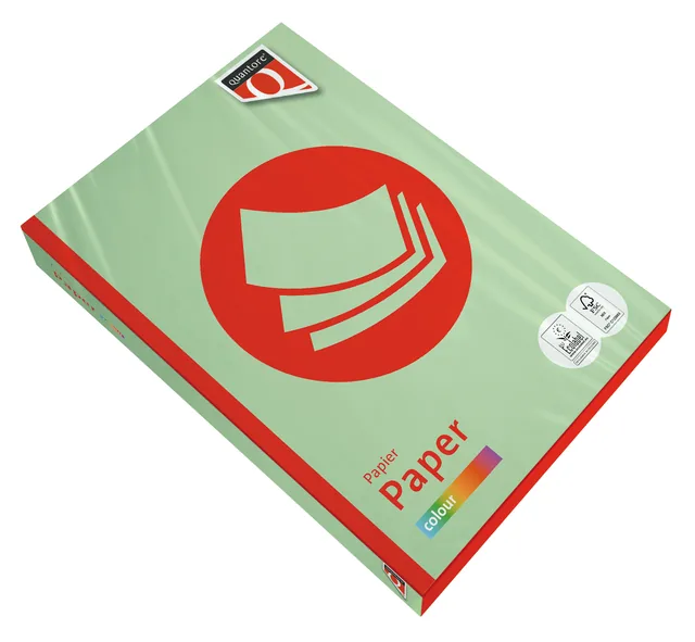 Kopieerpapier Quantore Colour A4 120gr appelgroen