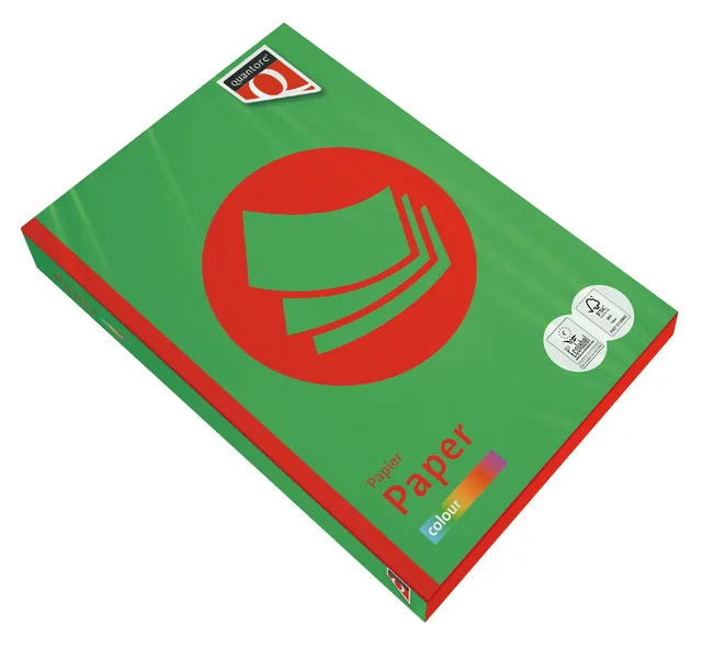 Kopieerpapier Quantore Colour A4 120gr grasgroen