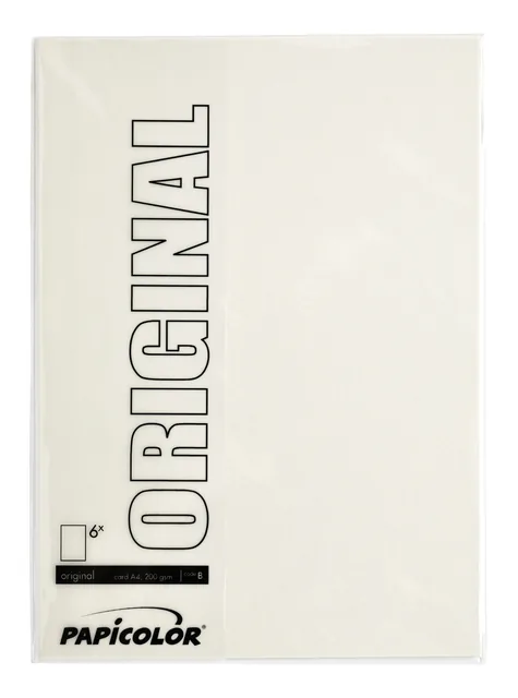 Kopieerpapier Papicolor A4 200gr anjerwit