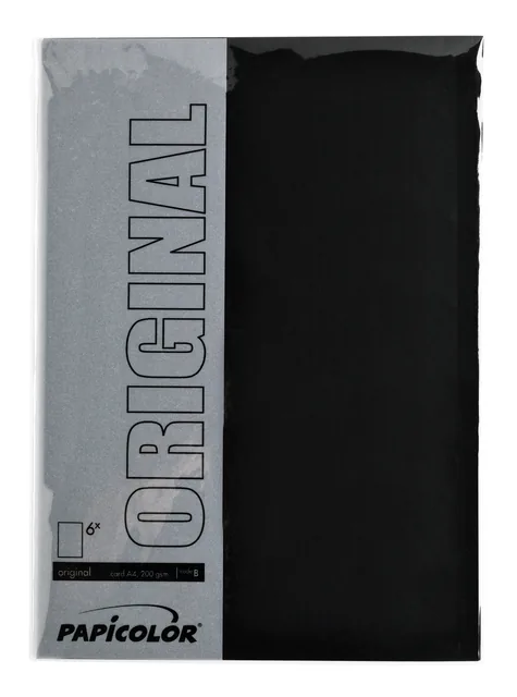 Kopieerpapier Papicolor A4 100gr ravenzwart