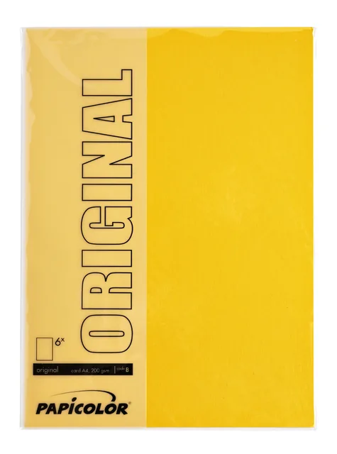 Kopieerpapier Papicolor A4 100gr dottergeel