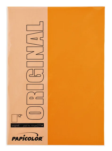 Kopieerpapier Papicolor A4 100gr oranje