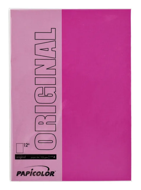 Kopieerpapier Papicolor A4 100gr felroze
