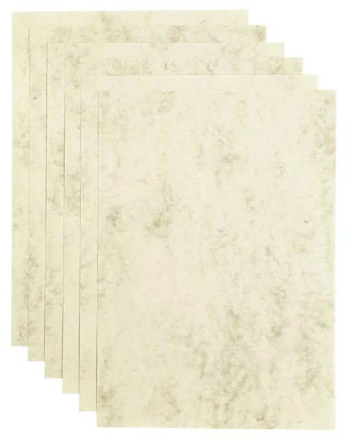 Kopieerpapier Papicolor A4 90gr marble ivoor