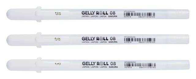 Gelschrijver Sakura Gelly Roll Classic 08 3 stuks