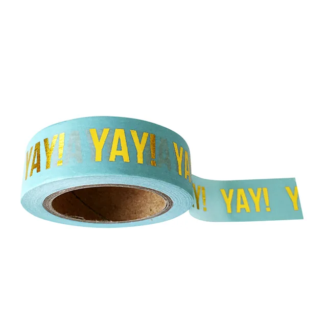 TAPE WASHI MINT YAY