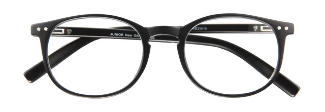 Leesbril +2.50 Junior New zwart