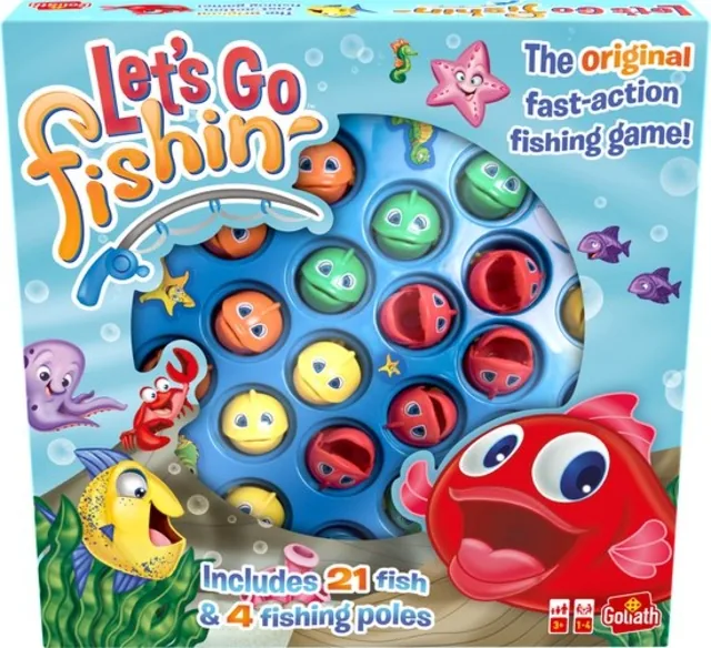 Spel Let's Go Fishing