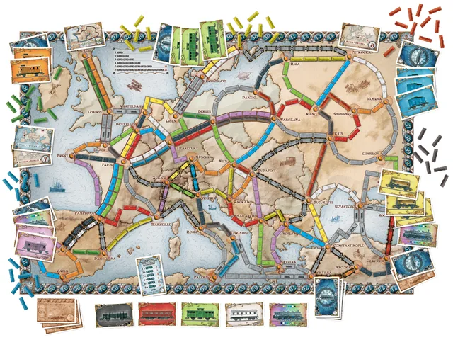 Bordspel Ticket to Ride Europa