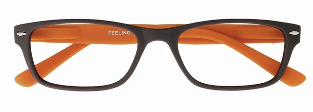 Leesbril I Need You +3.00dpt Feeling bruin-oranje