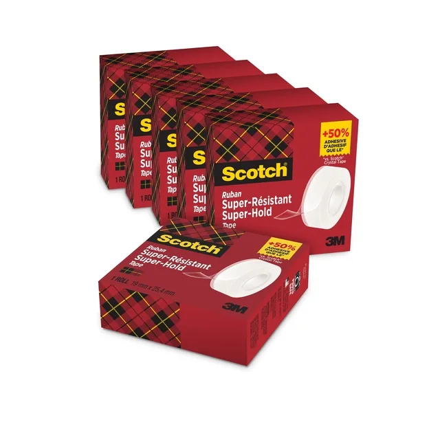 Plakband Scotch 700 Super Hold 19mmx25.4m tr