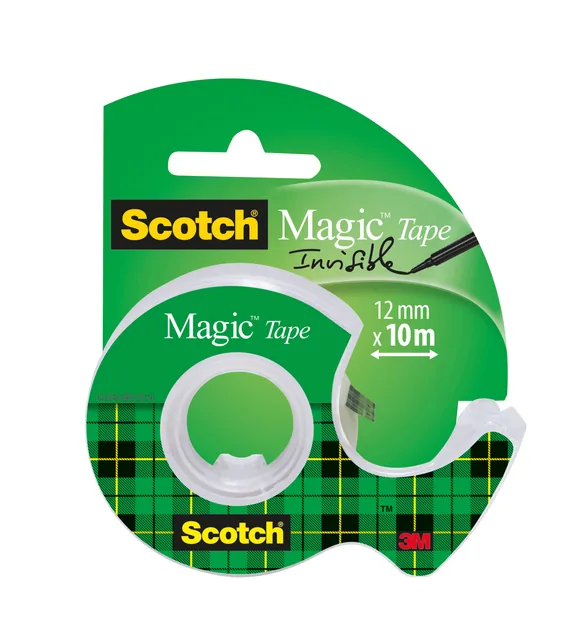 Plakband Scotch Magic 810 12mmx10m + plakbandh