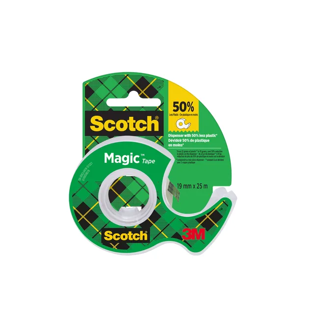 Plakband Scotch Magic 810 19mmx25m + plakband