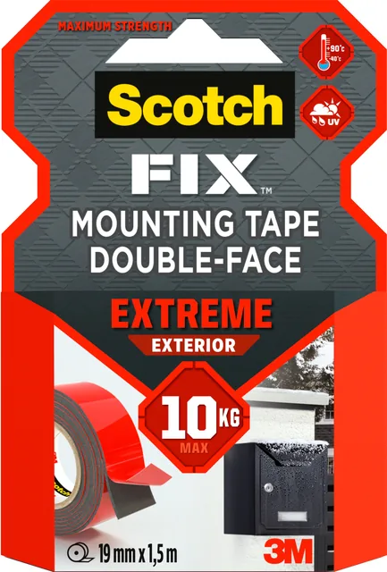 Plakband Scotch Extreme Exterior 19mm x 1.5m dz