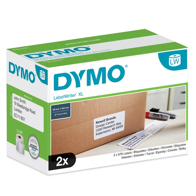 Etiket Dymo LabelWriter 5XL verzend 59x102 2st