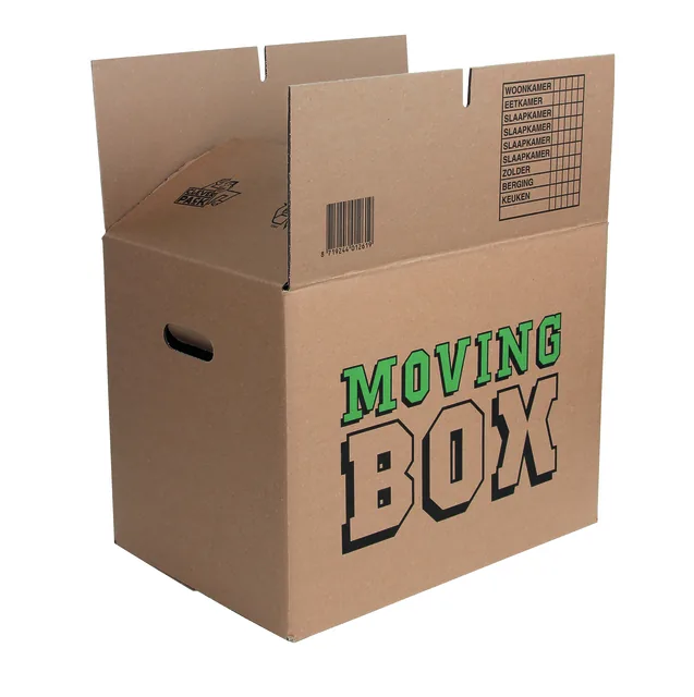 Verhuisdoos CleverPack bedrukt 480x320x360 5st