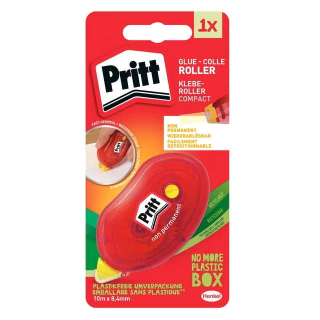 Lijmroller Pritt Compact non permanent 10m blister