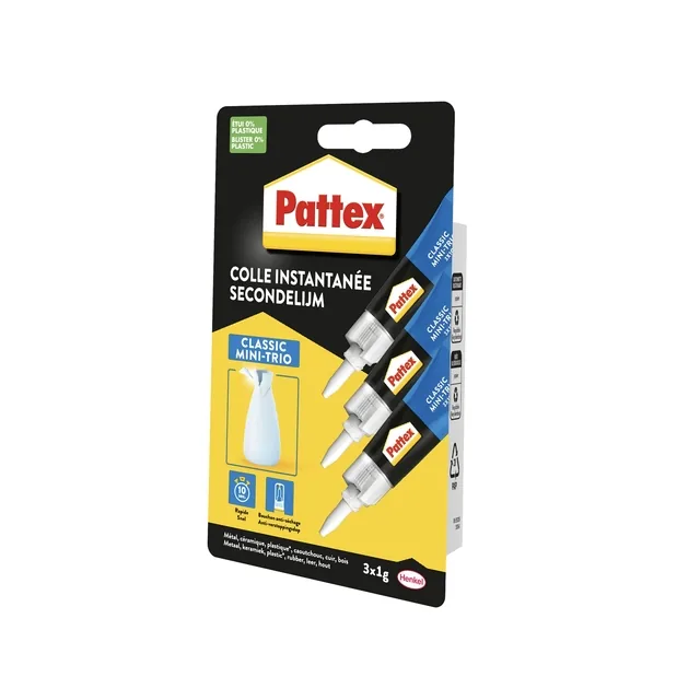 Secondenlijm Pattex Classic tube 1gr