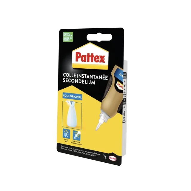 Secondenlijm Pattex Gold original 3gr