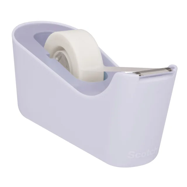 Plakbandhouder Scotch C18 lavendel + 6rol tape