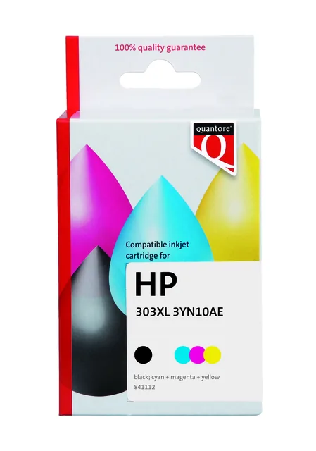 Inktcartridge Quantore Hp 303XL 3yn10cn hc zw+kl