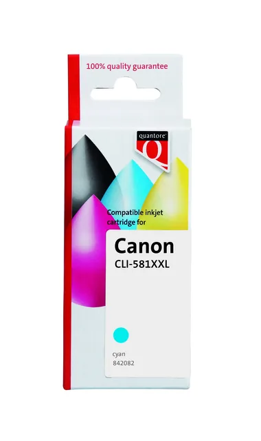 Inktcartridge Quantore Canon Cli-581XXL blauw