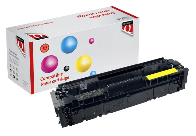 Tonercartridge Quantore HP CF542X 203X  geel