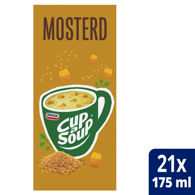 Cup-a-Soup Unox mosterd 175ml