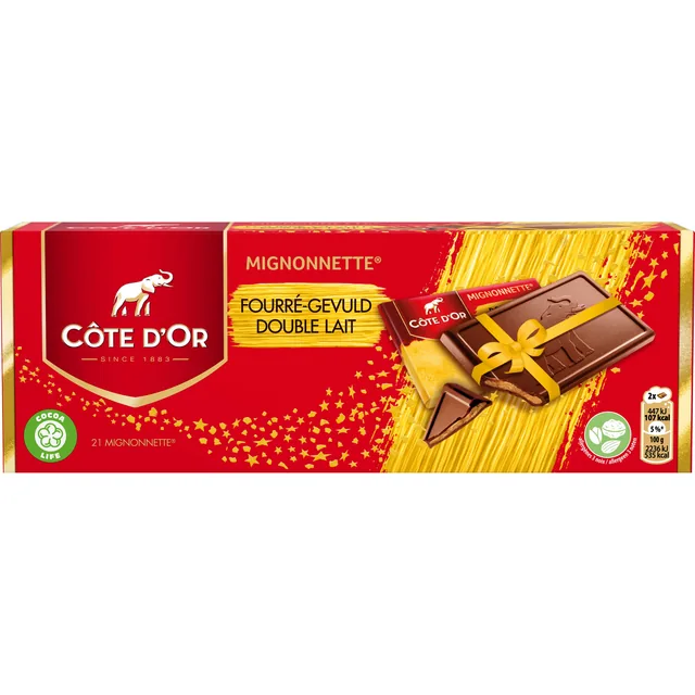 Chocolade Cote d'Or mignonnette Lait 21x10gr