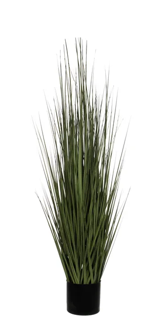 Kunst siergras 122cm exclusief pot groen